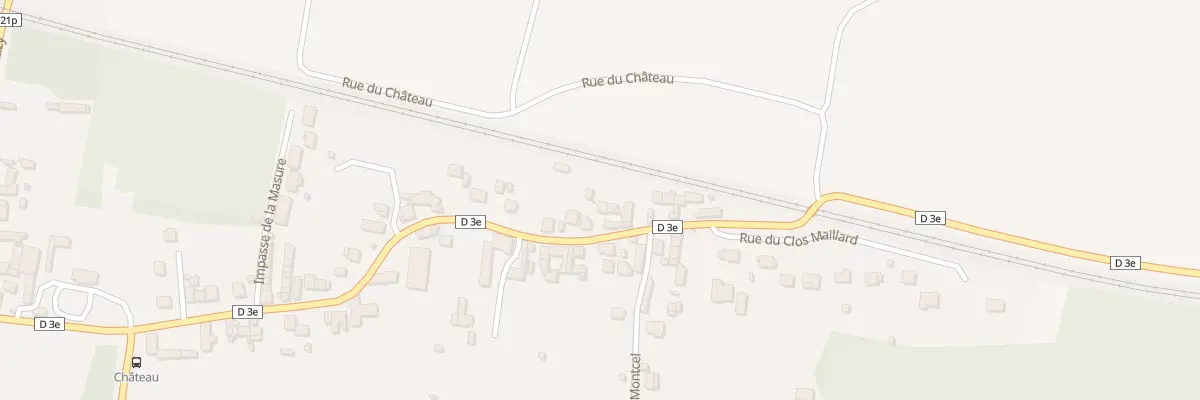 Plan du 44B Rue de la Ferte à Ussy-sur-Marne