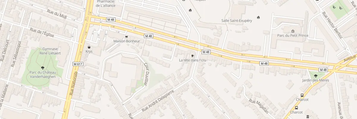 Plan du 58 Bd Georges Clemenceau à Marcq-en-Barœul