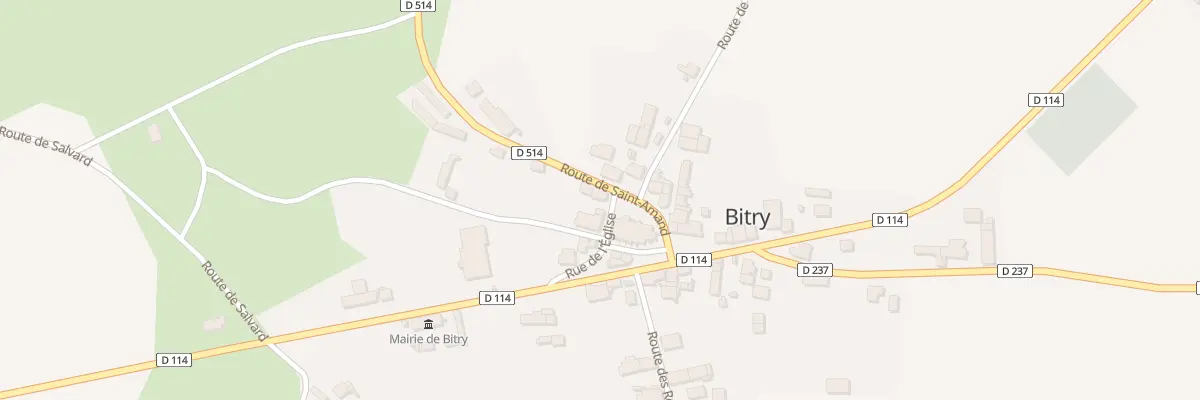 Plan du 11 Rue de l’Eglise à Bitry