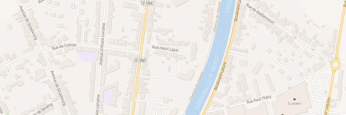Plan du 80 Rue Henri Lajus à Douai