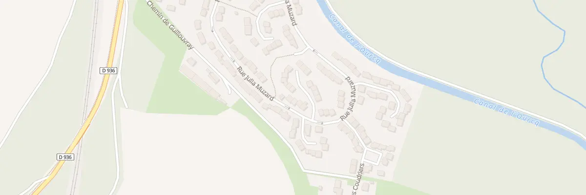 Plan du 44 Rue Julia Muzard à Mareuil-sur-Ourcq