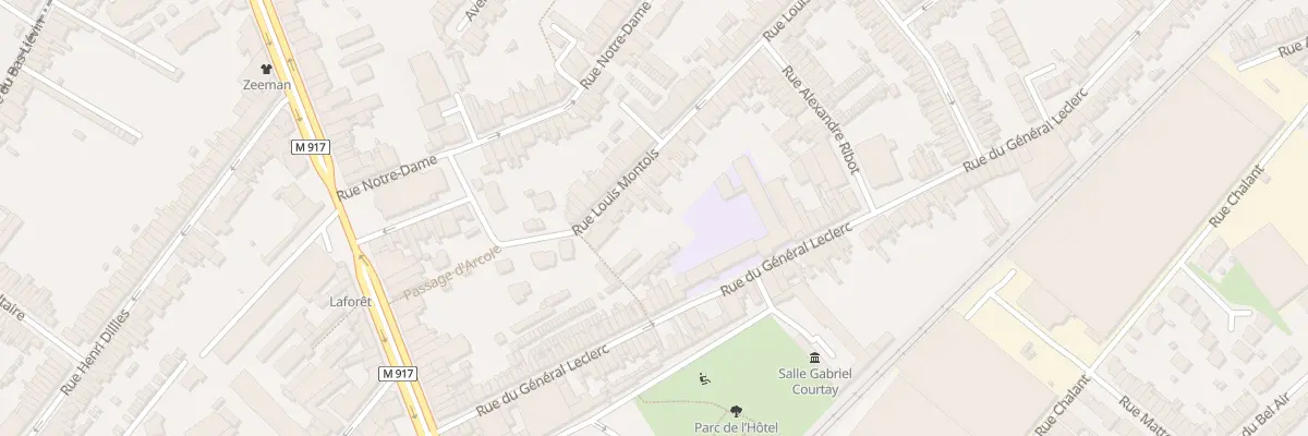 Plan du 22 Rue Louis Montois à Ronchin
