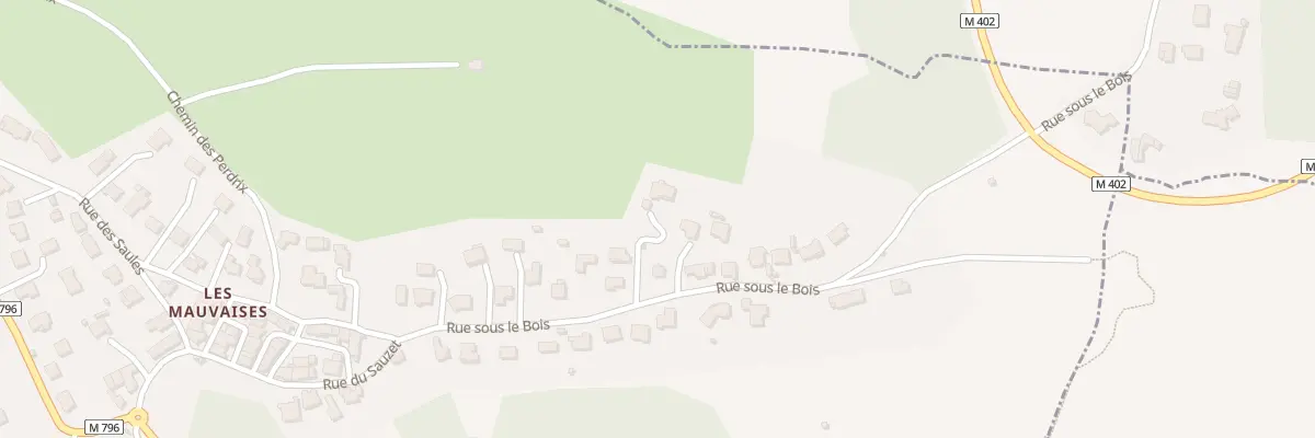 Plan du 185 Rue Sous le Bois à Blanzat