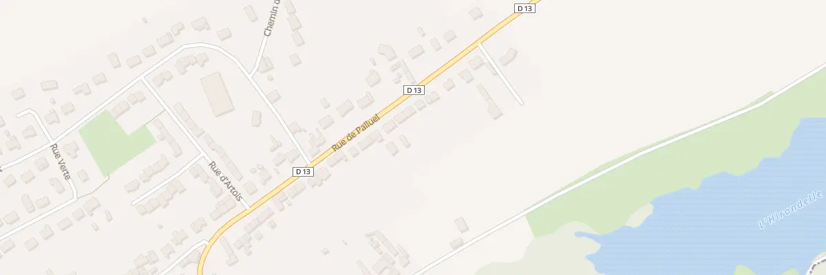 Plan du 38 Rue de Palluel à Écourt-Saint-Quentin