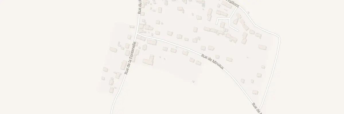 Plan du 6 Rue de Mirvaux à Pécy