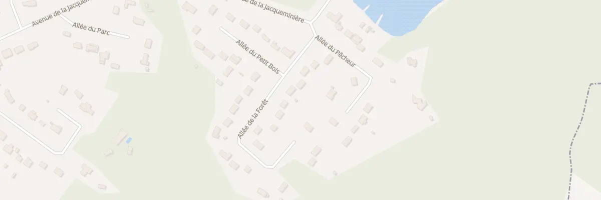 Plan du 7 All de la Foret à Courtenay