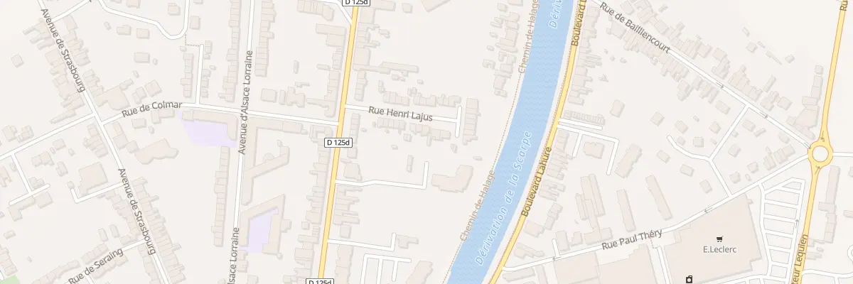 Plan du 94 Rue Henri Lajus à Douai