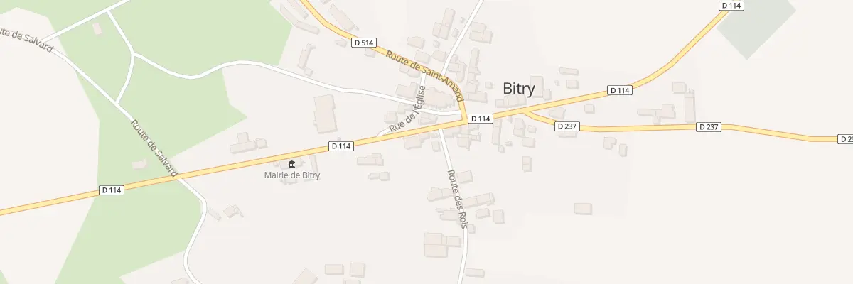Plan du 4 Le Bourg à Bitry