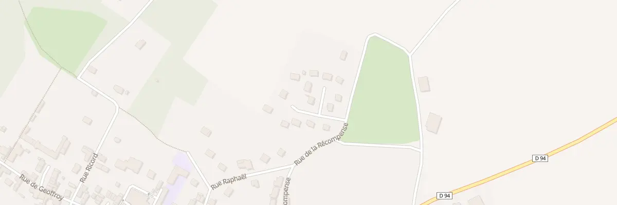 Plan du 8 All du Buisson de Cerfroid à Crouy-sur-Ourcq
