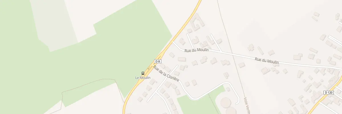 Plan du 447 Rue du Moulin à Moncheaux