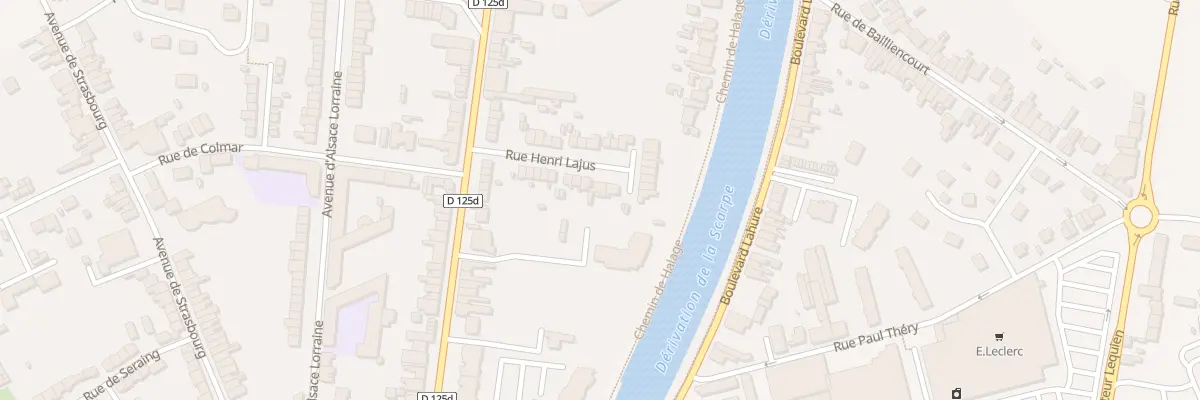 Plan du 98 Rue Henri Lajus à Douai