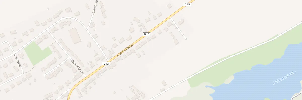 Plan du 40 Rue de Palluel à Écourt-Saint-Quentin