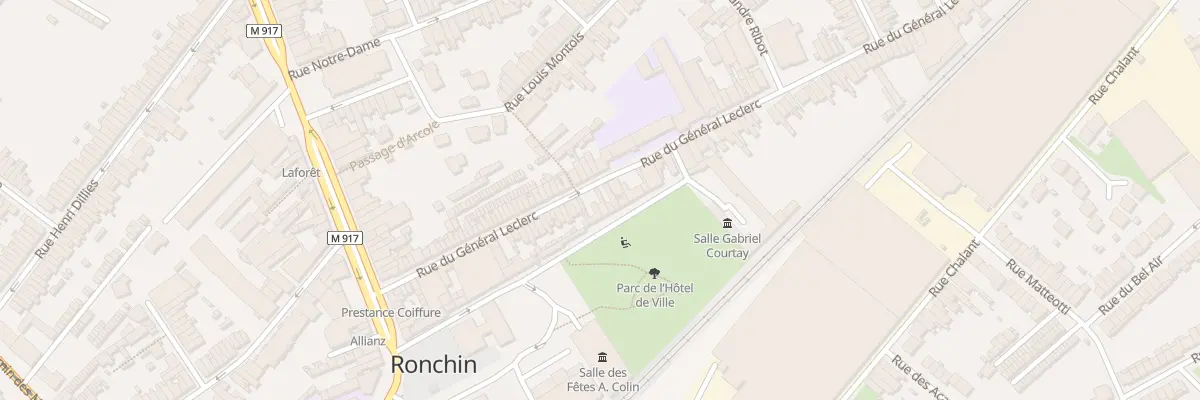 Plan du 42 Rue du Général Leclerc à Ronchin