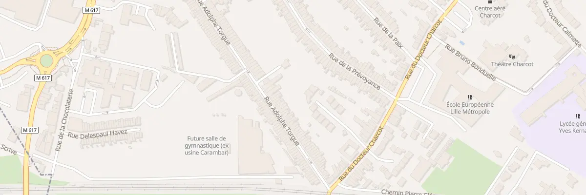 Plan du 163 Rue Adolphe Torgue à Marcq-en-Barœul
