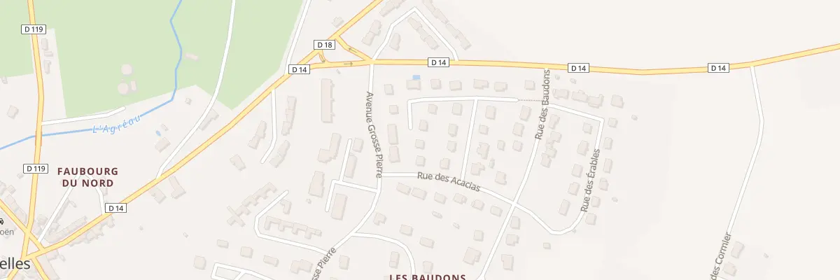 Plan du 18 Rue des Lauriers à Champignelles