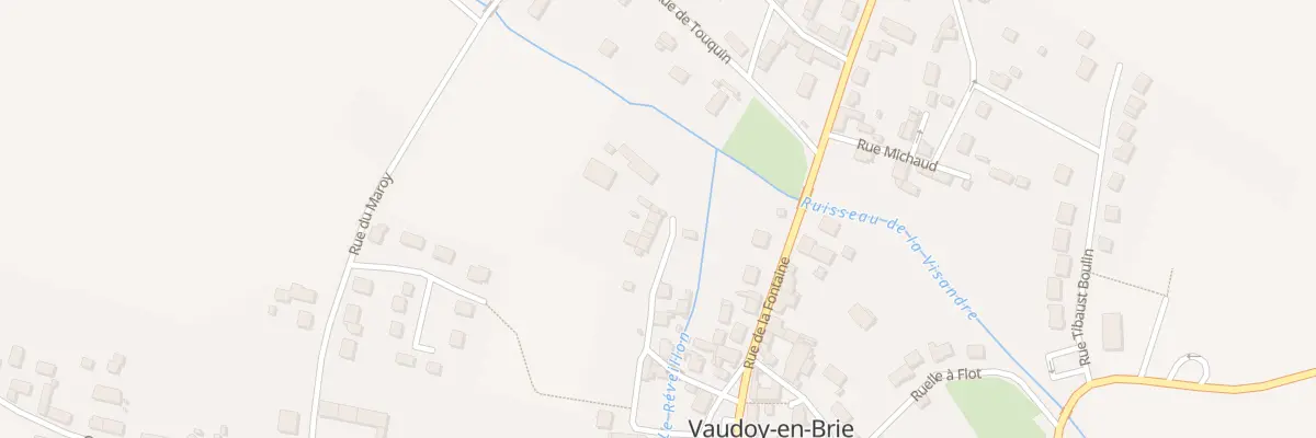 Plan du 11 Rue du Chateau à Vaudoy-en-Brie