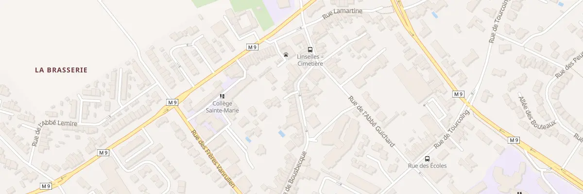 Plan du 47 Rue de Bousbecque à Linselles