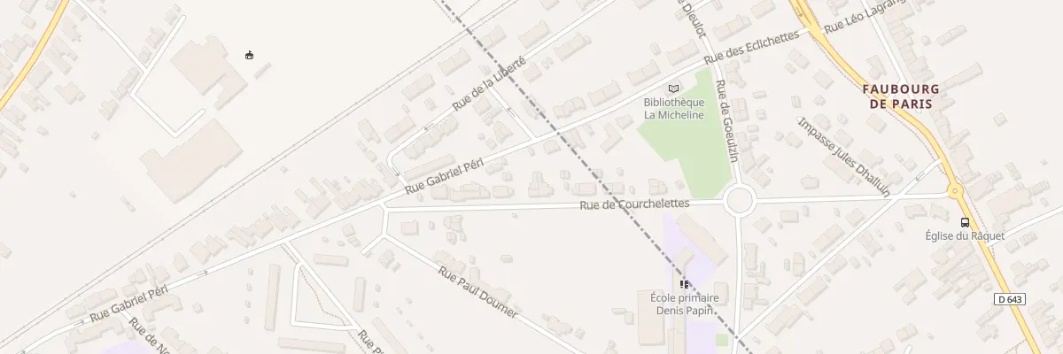 Plan du 380 Rue de Courchelettes à Lambres-lez-Douai