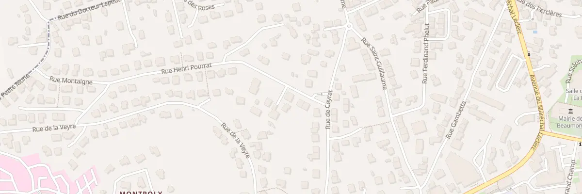 Plan du 31T Rue de Ceyrat à Beaumont