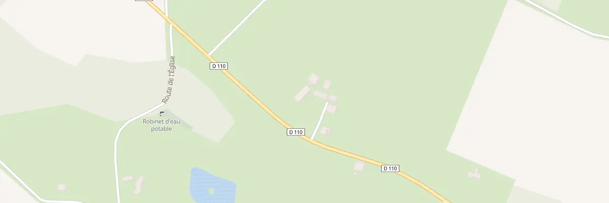 Plan du 1 Rte du Bois Gavard à Champvoux