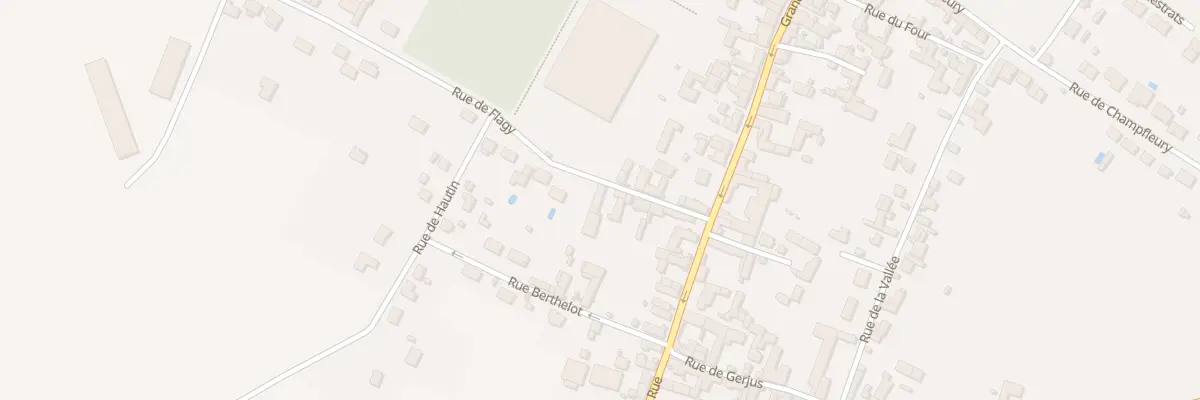 Plan du 85 Rue de Flagy à Villeblevin