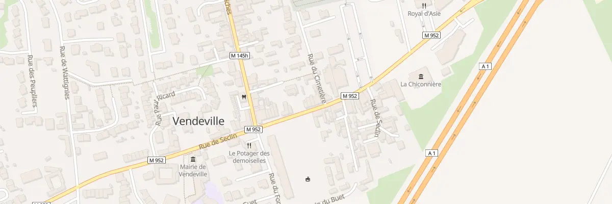 Plan du 48 Rue de Seclin à Vendeville