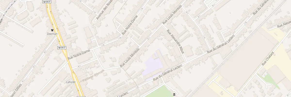 Plan du 40 Rue Louis Montois à Ronchin