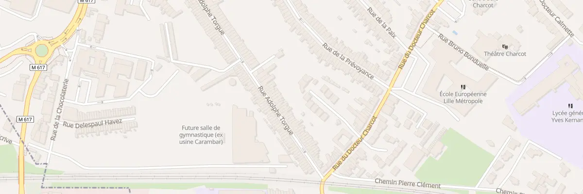 Plan du 171 Rue Adolphe Torgue à Marcq-en-Barœul