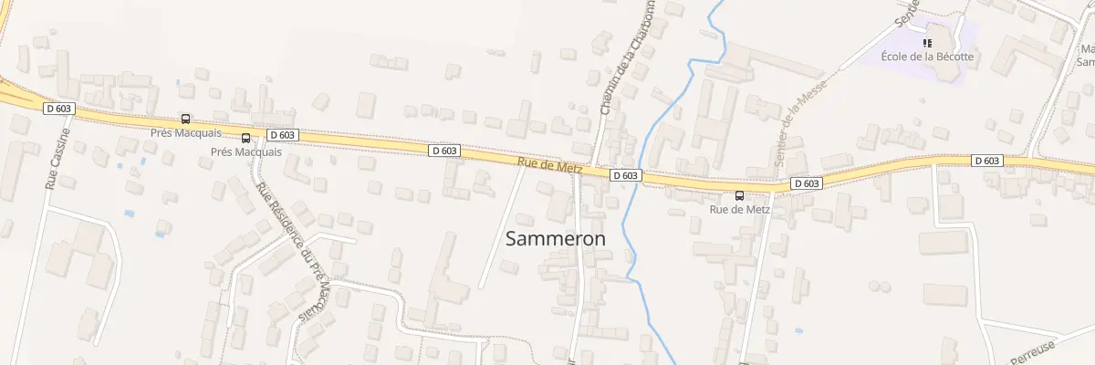 Plan du 71 Rue de Metz à Sammeron