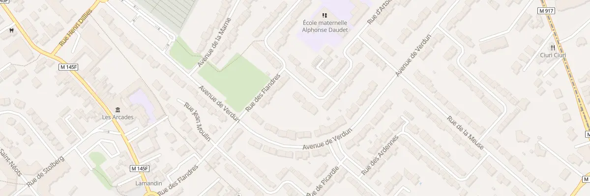 Plan du 56 Rue de Champagne à Faches-Thumesnil
