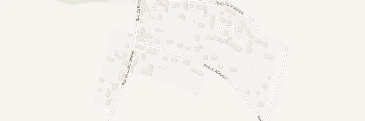 Plan du 8A Rue de Mirvaux à Pécy