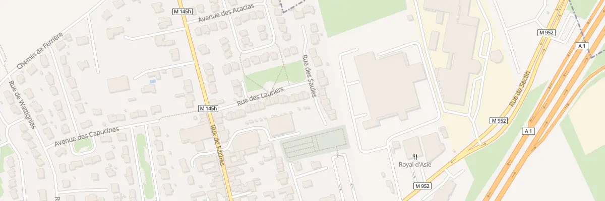 Plan du 32 Rue des Lauriers à Vendeville