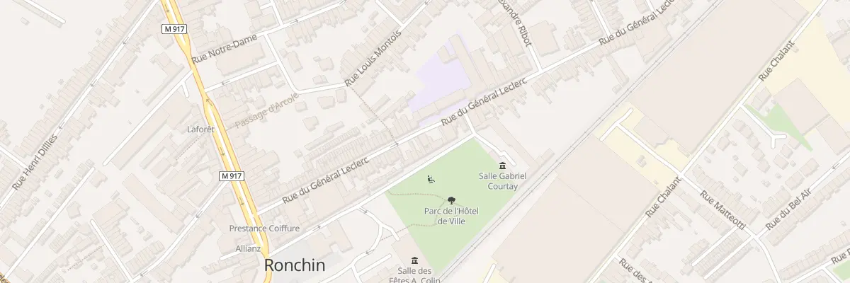 Plan du 48B Rue du Général Leclerc à Ronchin