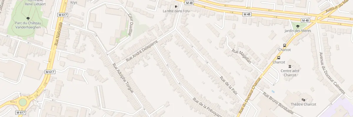 Plan du 19 Rue de la Prévoyance à Marcq-en-Barœul