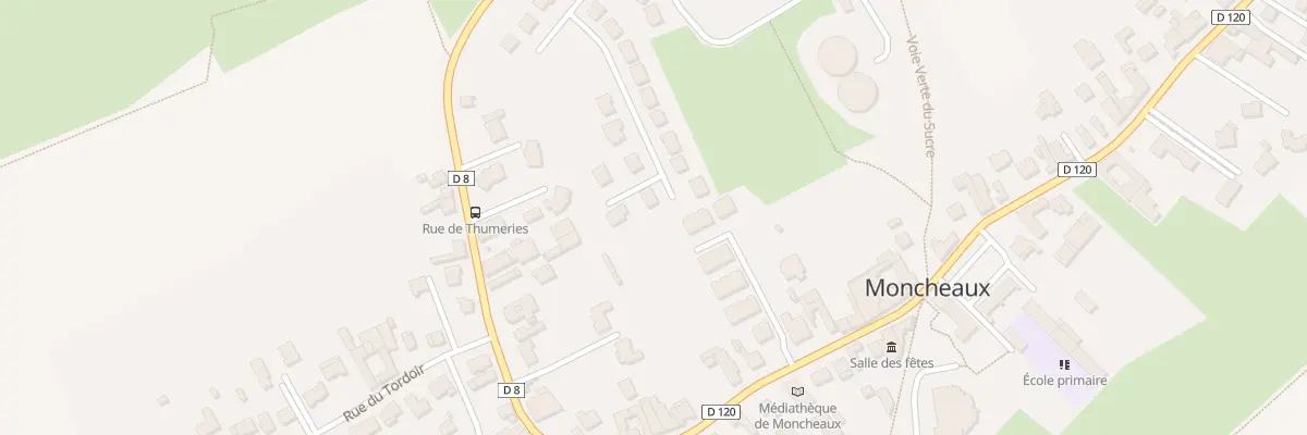 Plan du 524 Rue de la Cloriere à Moncheaux