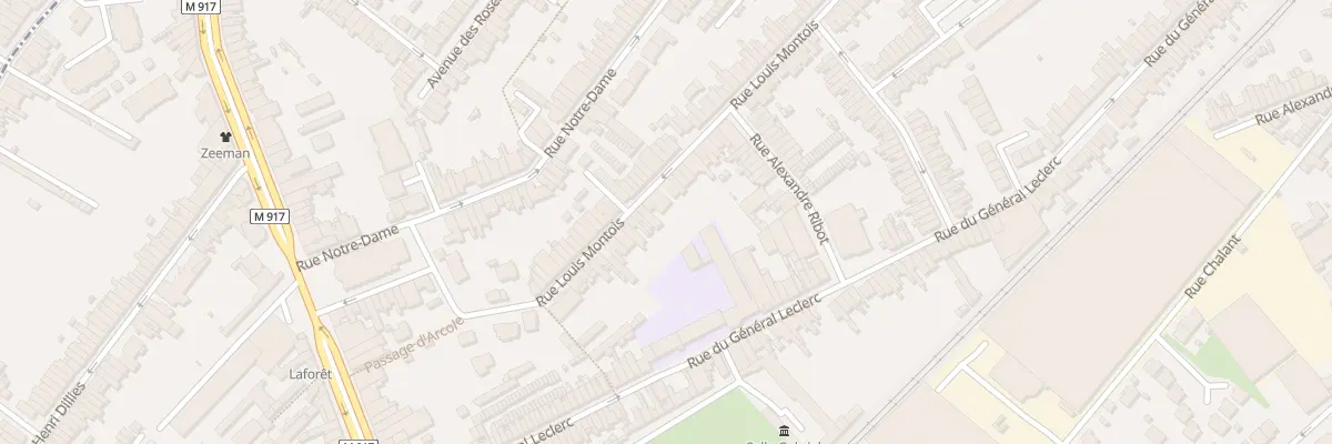 Plan du 42 Rue Louis Montois à Ronchin