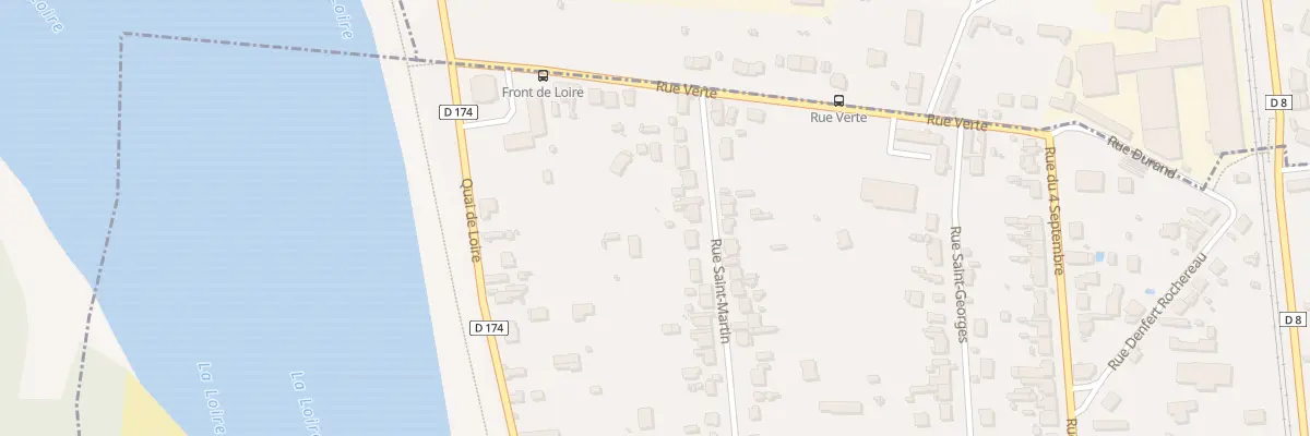 Plan du 23 Rue Saint Martin à Fourchambault