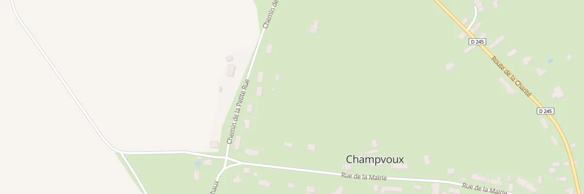 Plan du 32 Rue de la Mairie à Champvoux