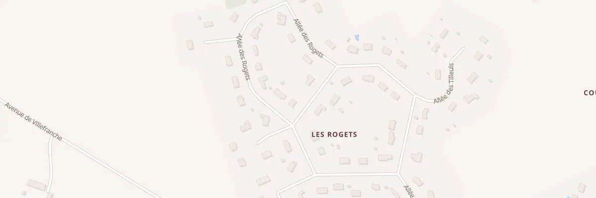 Plan du 11 All des Chataigniers à Courtenay
