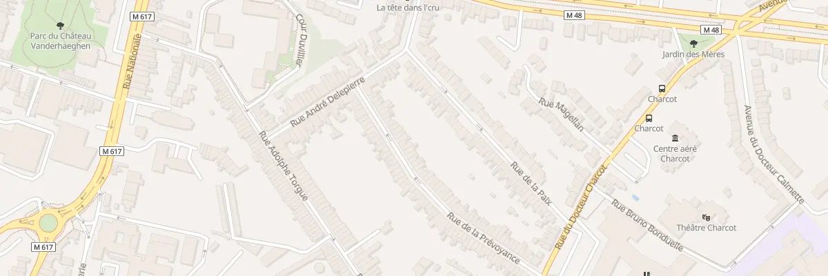 Plan du 27 Rue de la Prévoyance à Marcq-en-Barœul