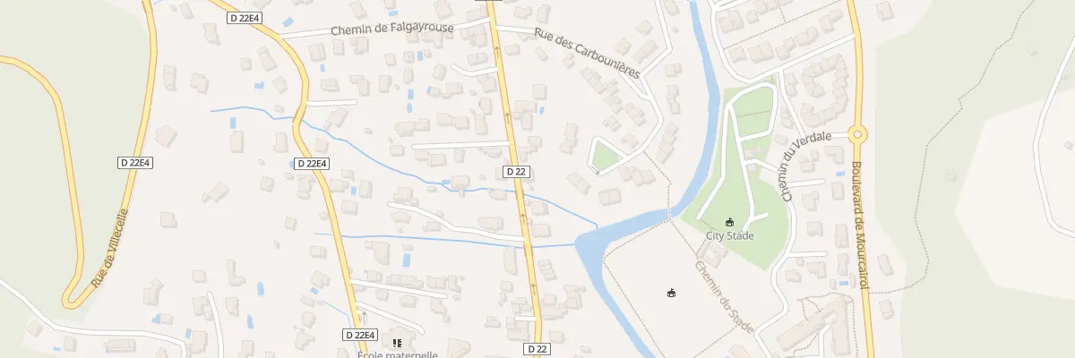 Plan du 40 Av de la République à Lamalou-les-Bains