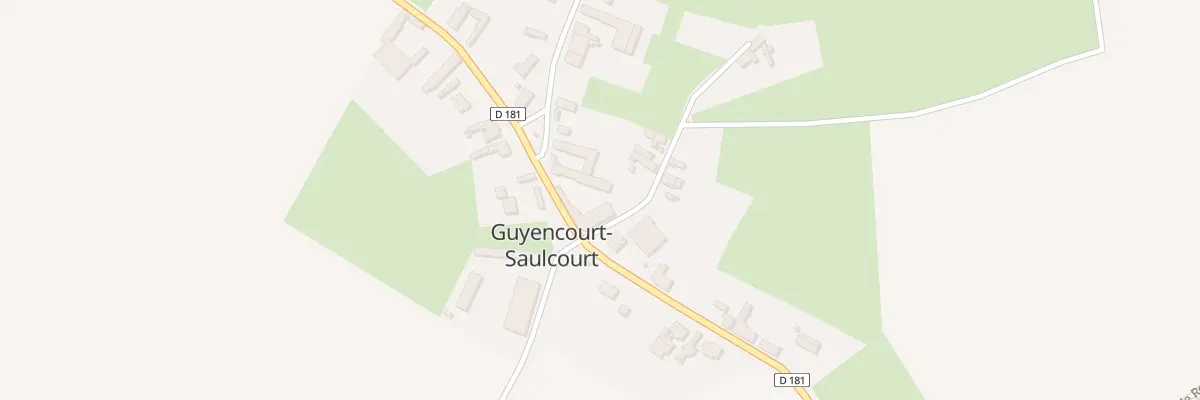 Plan du 4 Rue du Quesnoy à Guyencourt-Saulcourt