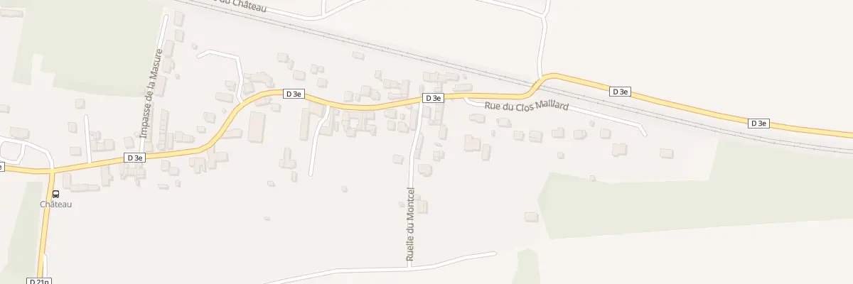 Plan du 43 Rle du Montcel à Ussy-sur-Marne