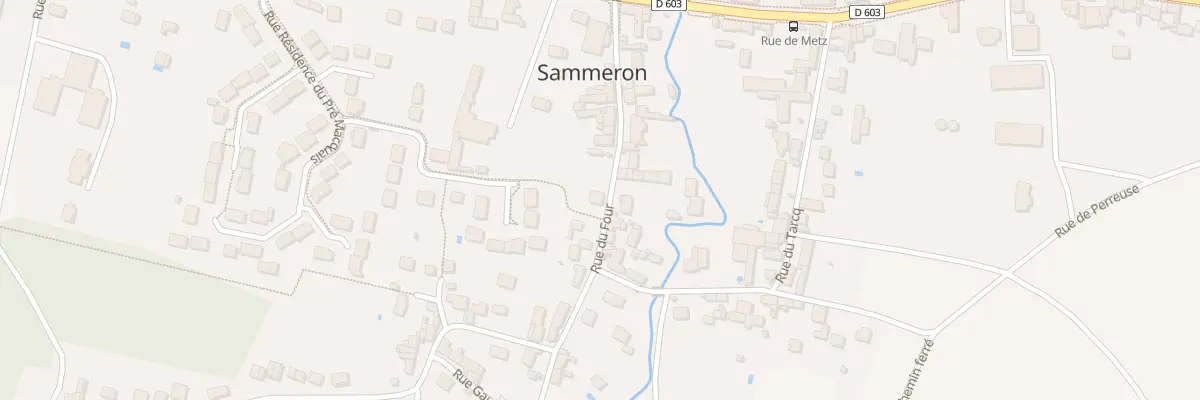 Plan du 10T Rue du Four à Sammeron