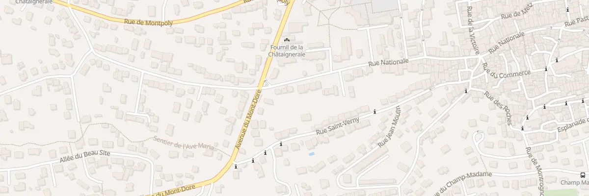 Plan du 119 Rue Nationale à Beaumont