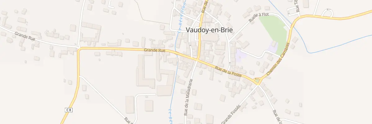 Plan du 7 Gr Grande Rue à Vaudoy-en-Brie