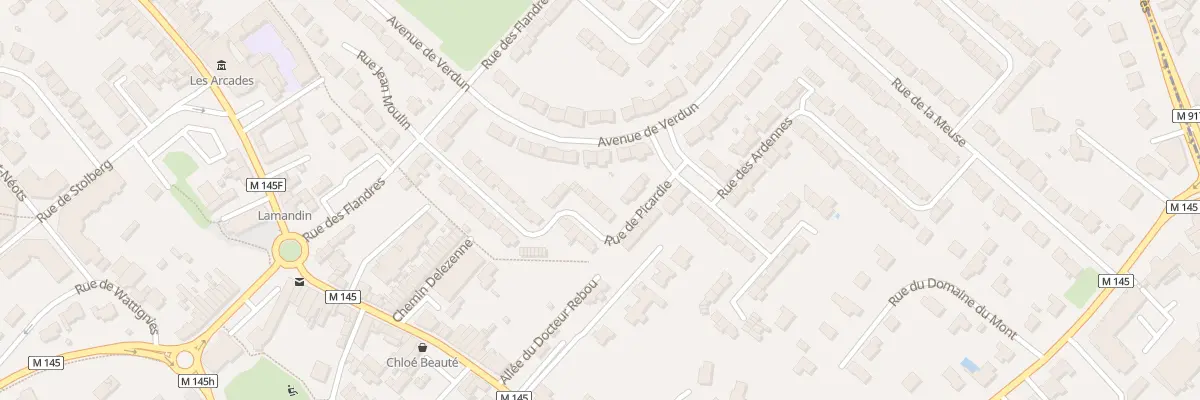 Plan du 32 Rue de Picardie à Faches-Thumesnil