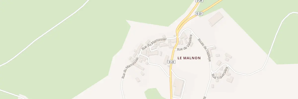 Plan du 5019 Malnon à Chassagne