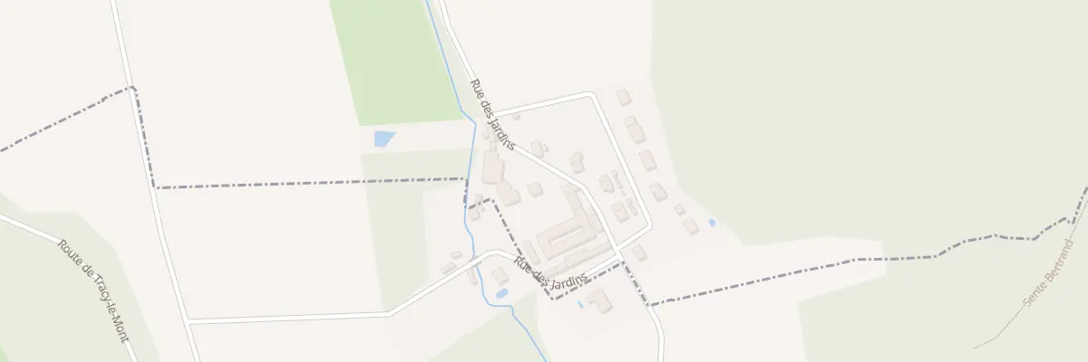 Plan du 316 Rue des Jardins à Saint-Pierre-lès-Bitry