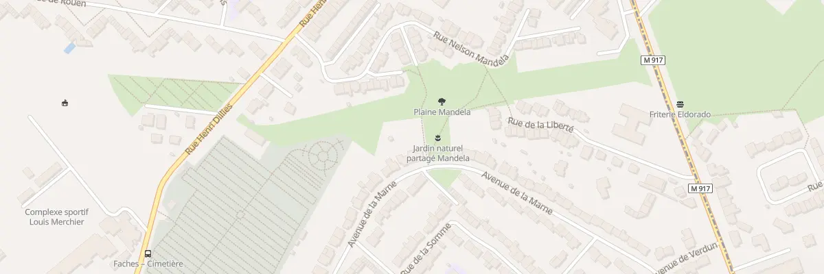 Plan du 51 Rue de la Marne à Faches-Thumesnil